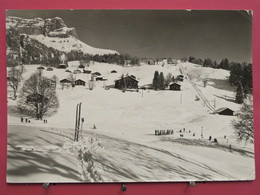 Visuel Pas Très Courant - Suisse - Braunwald - Teilansicht Haus Bergfrieden Und Jugendherberge SJH - Scans Recto Verso - Braunwald