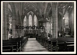 ALTE POSTKARTE ROTTWEIL AM NECKAR INNERES DER HEILIG-KREUZ-KIRCHE Church église AK Postcard Ansichtskarte Cpa - Rottweil