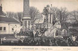 Chalon Sur Saône     71         Carnaval 1922.  Char De La Reine     2          (voir Scan) - Chalon Sur Saone