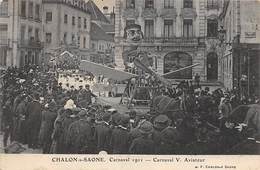 Chalon Sur Saône     71     Carnaval  1911  Carnaval V ,  Aviateur    (voir Scan) - Chalon Sur Saone