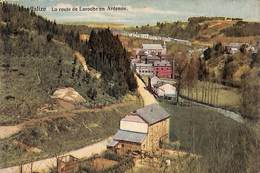 Houffalize - La Route De Laroche En Ardenne (colorisée, Hôtel De L'Ermitage) - Houffalize