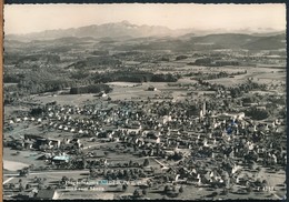 °°° 14695 - SVIZZERA - SG - FLUGAUFNAHME NIEDERUZWIL - BLICK ZUM SANTIS - 1959 °°° - Uzwil