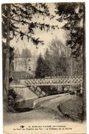 Delcampe - CPA 87    AIXE SUR VIENNE     1918     LE PONT DE CHEMIN DE FER    -      LE CHATEAU DE LA ROCHE - Puentes