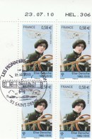 FRANCE 2010 ELISE DEROCHE YT 4504 COIN DATE 1ER JOUR -                                       TDA263 - 2010-....