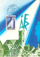 TIMBRE FRANCE 1er JOUR De 1971 " Aide Familiale Rurale " Carte 1er Jour Du 5 JUIN 1971 Illustration C.HALEY - 1970-1979