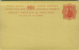 GREAT BRITAIN & IRELAND  POSTAL STATIONERY - ONE PENNY (BG6411) - Sin Clasificación