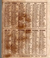 Calendrier De 1905 - Small : ...-1900