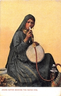 ¤¤  -  Joung Native Smoking The Water Pipe   -  Narguilé  -  Fumeuse De Pipe à Eau  -  Opium ???          -   ¤¤ - Andere & Zonder Classificatie