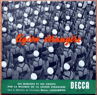 SUPERBE ET RARE LP DECCA -1964 - MARCHES CHANTS LEGION ETRANGERE - HOMMAGE DU MARECHAL JUIN - EXCELLENT ETAT COMME NEUF - Andere
