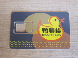 Hong Kong SIM Card, Only Frame, No Chip,mobile Duck - Hong Kong