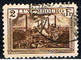 LUXEMBURG 42 // YVERT 158 // 1924-26 - Oblitérés