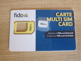 Fido SIM Card, Only Frame,small Chip Only,not Complete - Kanada