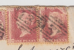 GB. COVER . 14 MAR 76. PAIR ONE PENNY KH-LH. IMPORTANT GAP. TO BORDEAUX. ENTREE ANGL. AMB.CALAIS E. SIGN. TM  /  2 - Briefe U. Dokumente