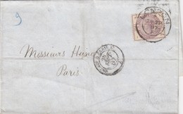 GB. COVER . 24 SEPT 87. 2 1/2 PENCE. LONDON. TO  PARIS  /  2 - Lettres & Documents