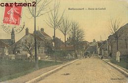BALLANCOURT ROUTE DE CORBEIL CARTE TOILEE 91 - Ballancourt Sur Essonne