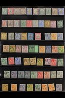 BRITISH WEST INDIES  19th Century To 1930's VALUABLE MINT & USED RANGES On Stock Pages, Includes ANTIGUA 1908-17 To 1s U - Autres & Non Classés