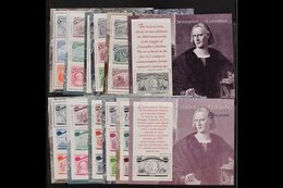 COLUMBUS  OMNIBUS ISSUES 1992 USA, Italy, Portugal And Spain Miniature Sheets Complete Sets, Never Hinged Mint, Fresh. ( - Non Classés