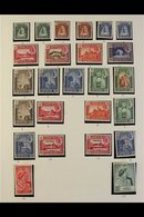KATHIRI STATE OF SEIYUN  1942-67 Very Fine Mint Collection On Album Pages, Includes 1942 Complete Set Of 11, 1949 Silver - Aden (1854-1963)