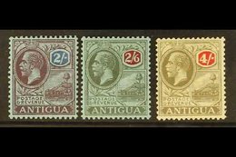 1921  2s, 2s 6d And 4s, Wmk Script High Values, SG 78/80, Very Fine Mint. (3 Stamps) For More Images, Please Visit Http: - Other & Unclassified