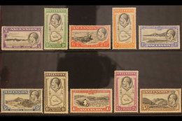 1934  Pictorial Definitives Complete Set, SG 21/30, Very Fine Mint, Extremely Lightly Hinged - Some Values Apparently Ne - Ascension (Ile De L')