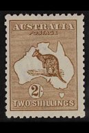 1915  2s Brown, Wmk Narrow Crown, Kangaroo, SG 41, Very Fine Mint. For More Images, Please Visit Http://www.sandafayre.c - Other & Unclassified