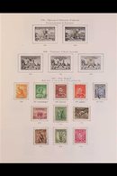 1937-1990 FINE USED COLLECTION  SG Printed Album, Incl. 1937-49 Definitives To £1 (both Papers), 1937 NSW & 1940 Imperia - Other & Unclassified