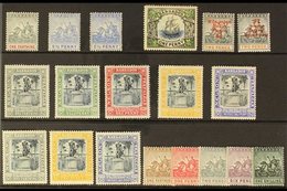 1905-1910 KEVII MINT SELECTION  Presented On A Stock Card That Includes 1905 MCA Wmk ¼d & 2½d X2 Shades, 1906 Nelson Cen - Barbades (...-1966)