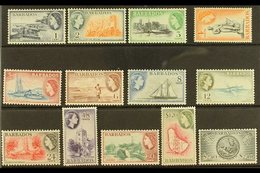 1953-61  Pictorial Definitive Set, SG 289/301, Never Hinged Mint (13 Stamps) For More Images, Please Visit Http://www.sa - Barbades (...-1966)