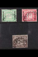 POSTAGE DUE  1926 Set Complete, SG D1/D3, Very Fine Used (3 Stamps) For More Images, Please Visit Http://www.sandafayre. - Andere & Zonder Classificatie