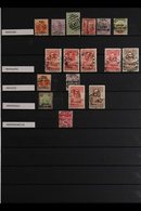 POSTMARKS  Small Range Form 18 Different Offices, Mostly C.d.s. Types  With A Few Numeral Cancels Seen, Odd Cancels On B - Autres & Non Classés