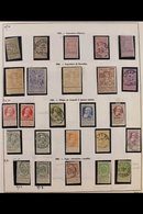 1894-1918 INTERESTING OLD TIME COLLECTION.  A Most Interesting Mixed Mint, Nhm & Used Collection Presented On Album Page - Other & Unclassified