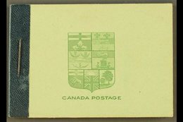 1913-16  25c Booklet With Green On Pale Green Cover, SG SB 4a, Complete & Very Fine (1 Booklet) For More Images, Please  - Autres & Non Classés