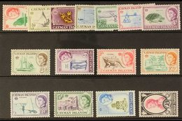 1962-64  Pictorials Complete Set, SG 165/79, Never Hinged Mint, Very Fresh. (15 Stamps) For More Images, Please Visit Ht - Iles Caïmans