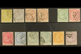 1883-90 CA WATERMARK SELECTION  Including 1883-86 Complete Set (SG 13/15) & 1886-90 Complete Set (SG 20/26). Lovely (12  - Dominique (...-1978)