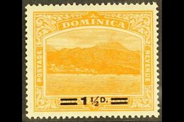 1920  1½d On 2½d Orange Surcharge With SHORT FRACTION BAR Variety, SG 60a, Never Hinged Mint, Very Fresh. For More Image - Dominique (...-1978)