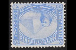 1879  20pa Pale Blue, Watermark Inverted, SG 46w, Fine Mint. For More Images, Please Visit Http://www.sandafayre.com/ite - Autres & Non Classés