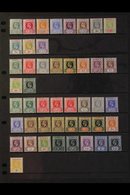 1904-49 FINE MINT COLLECTION  ALL DIFFERENT, On Stock Pages, includes 1904-06 Set To 1s, 1909 Set To 1s, KGV 1912-22 Set - Gambia (...-1964)