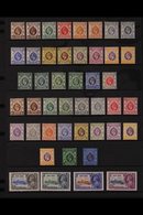 1912-36 MINT KGV  ALL DIFFERENT RANGE On A Stock Page, With Additional Shades, Includes 1912-21 Wmk Mult Crown CA All Va - Other & Unclassified