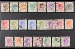 1938-52  KGVI Complete Set, SG 140/62, Fine Cds Used. (23 Stamps) For More Images, Please Visit Http://www.sandafayre.co - Autres & Non Classés