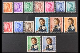 1962-73  Annigoni Complete Set, SG 196/210, Superb Mint, Fresh. (15 Stamps) For More Images, Please Visit Http://www.san - Other & Unclassified