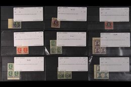 1927-1940 ATTRACTIVE NEVER HINGED MINT EX-DEALER'S STOCK  On Stock Cards In A Small Box With Many High Values And Blocks - Autres & Non Classés