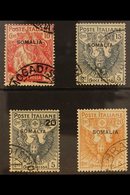 SOMALIA  1916 Red Cross Set (Sass S. 5, SG 19/22), Very Fine Used. (4 Stamps) For More Images, Please Visit Http://www.s - Sonstige & Ohne Zuordnung