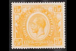 1922-27  7s50 Orange- Yellow, SG 93, Very Fine Mint. For More Images, Please Visit Http://www.sandafayre.com/itemdetails - Vide