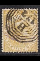 1883-91  4c Pale Brown WATERMARK INVERTED Variety, SG 64w, Fine Used With Nice "B/172" (Singapore) Postmark, A Few Sligh - Straits Settlements