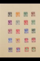 MALACCA  1948-1949 COMPLETE SUPERB MINT COLLECTION On Leaves, All Different, Complete SG 1/21, Includes 1948 Wedding Set - Other & Unclassified