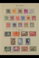 MALACCA  1949-1971 VERY FINE USED COLLECTION On Leaves, All Different, Includes 1949-52 KGVI Most Vals To $1, Plus $2 &  - Andere & Zonder Classificatie