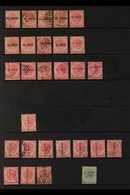 SELANGOR  1882-1891 OLD TIME OVERPRINTED SELECTION. An Intriguing Mint & Used, Unchecked & Unsorted Range, But At A Glan - Other & Unclassified