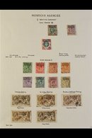 BRITISH CURRENCY  1907 - 1956 Fine Used Collection Written Up On Pages Including 1907 Values To 1s, 1914 Geo V Set Compl - Andere & Zonder Classificatie