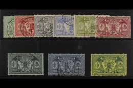 ENGLISH  1911 Complete Definitive Set, SG 18/28, Fine Used. (9 Stamps) For More Images, Please Visit Http://www.sandafay - Autres & Non Classés