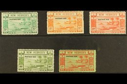 ENGLISH  1938 Postage Due Set, SG D6/10, Fine Mint. (5 Stamps) For More Images, Please Visit Http://www.sandafayre.com/i - Andere & Zonder Classificatie